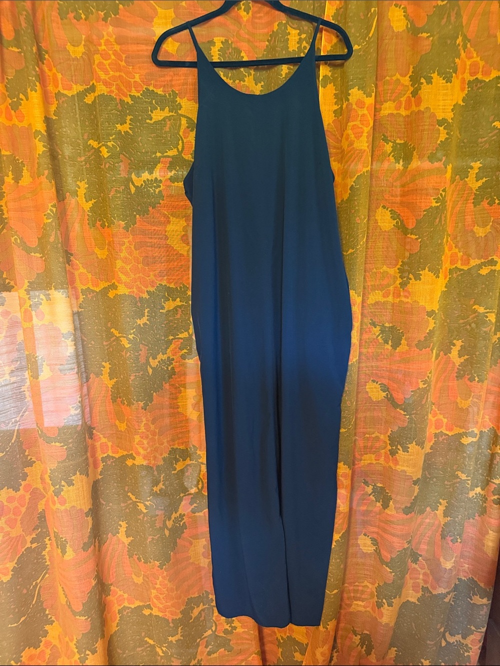 Athleta Black Maxi Dress with Scoop Neck
